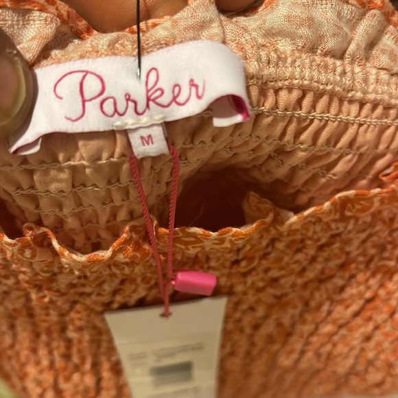 NWT Parker mini dress with prints. - Picture 7 of 8